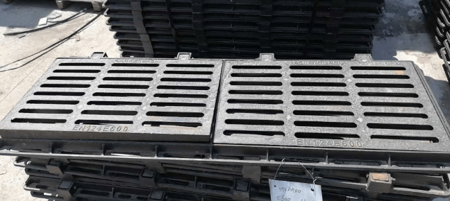 漳平球墨铸铁连体双篦展示